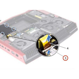 Замена жесткого диска Dell Alienware M18x R2