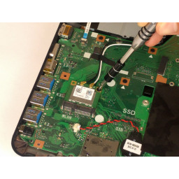 Замена беспроводной карты Asus X751L