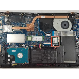 Замена Wi-Fi карты Asus Q534U