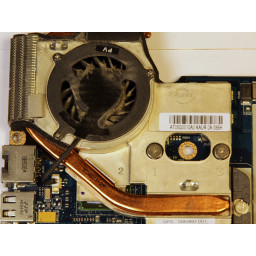 Замена радиатора / вентилятора HP Pavilion DV3
